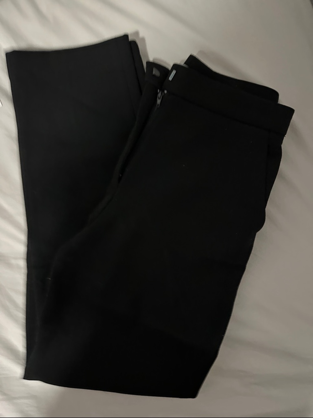 H&M Black Dress Pants - Classic Tailored Fit Size 0 Work Pants Straight Leg